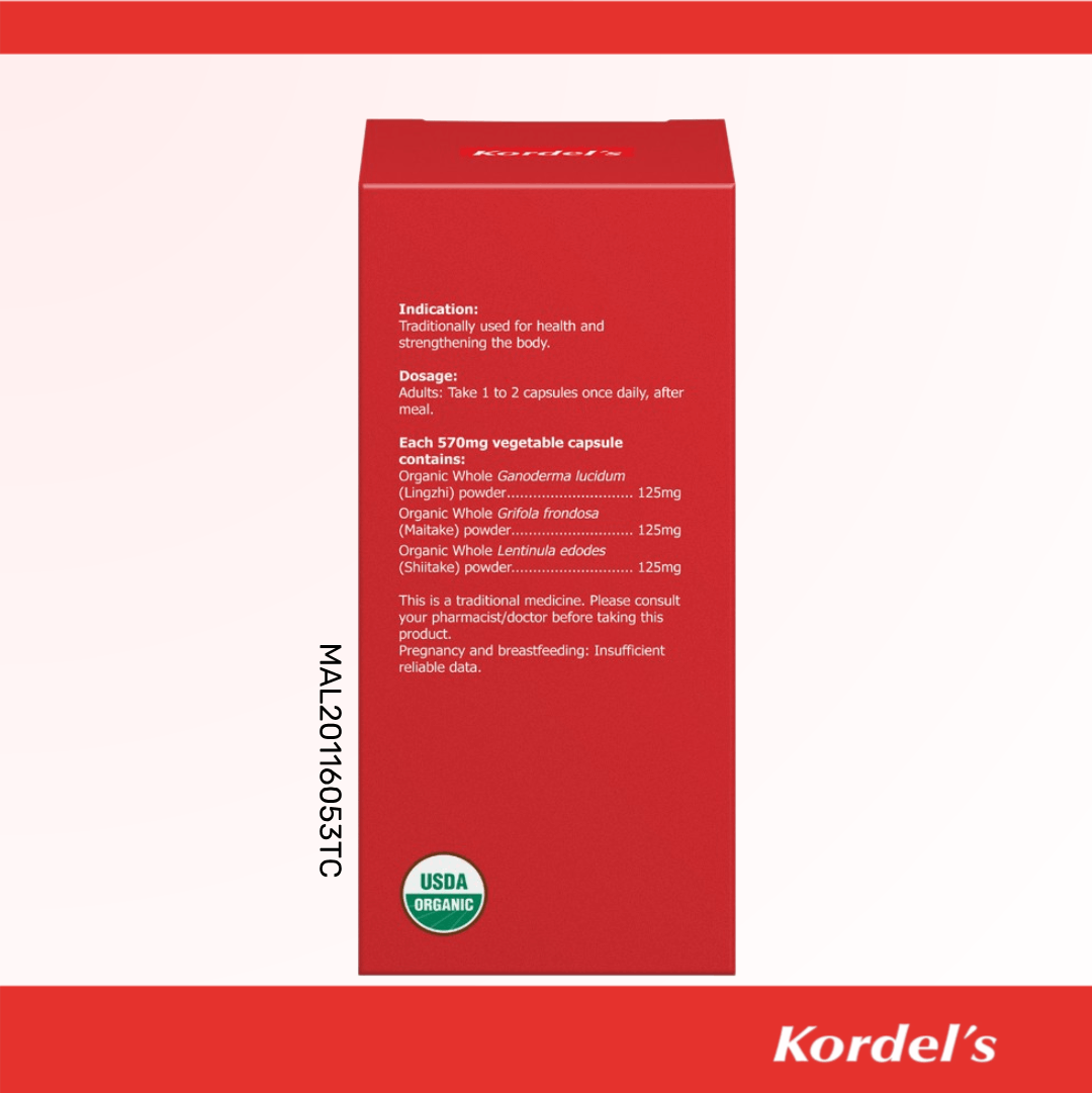 Kordel's LingZhi Plus Vegetable Capsule